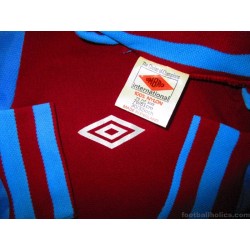 1974-81 Aston Villa Umbro Home L/S Shirt