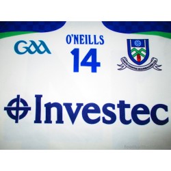 2013-16 Monaghan GAA (Muineachán) O'Neills Match Worn Home Jersey (Hughes) #14