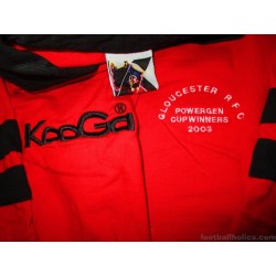 2003 Gloucester Rugby 'Powergen Cup Winners' KooGa Shirt