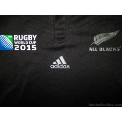 2015 New Zealand Rugby 'World Cup Winners' Adidas Home Jersey
