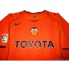 2004-05 Valencia Nike Away Shirt