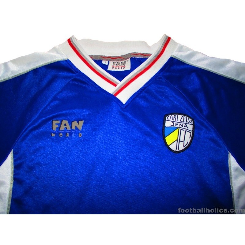 2000-01 Carl Zeiss Jena Fan World Home Shirt