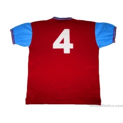 1975 West Ham 'Wembley' Score Draw Home Shirt (Bonds) #4