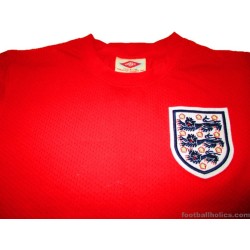 1970 England 'World Cup' Umbro Away Airtex Shirt Moore #6