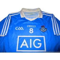 2016-18 Dublin GAA (Áth Cliath) O'Neills Match Worn Home Jersey (Fenton) #8