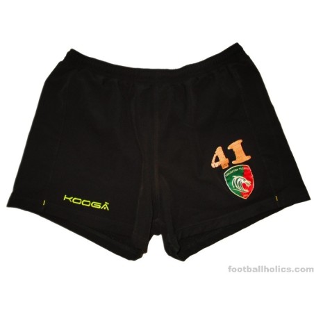 2016-17 Leicester Tigers KooGa Player Issue Training Shorts #41