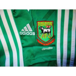 2015-16 Hendon Adidas Match Worn Home L/S Shirt #9
