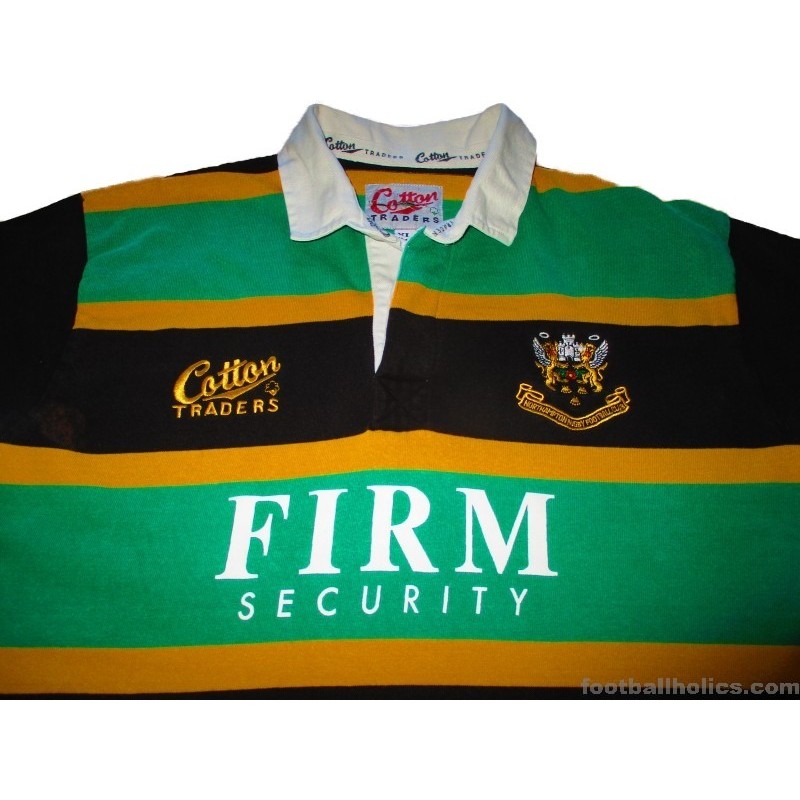 1996-98 Northampton Saints Cotton Traders Home Shirt