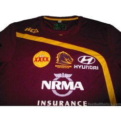 2017 Brisbane Broncos Rugby League ISC Authentic Training Jersey