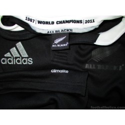 2013-14 New Zealand Rugby Adidas Home Jersey