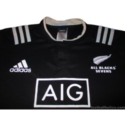 2014-16 New Zealand Sevens Rugby Adidas Home Jersey