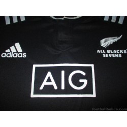 2014-16 New Zealand Sevens Rugby Adidas Home Jersey