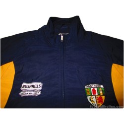 2003-06 Antrim GAA (Aontroim) O'Neills Player Issue Woven Track Jacket