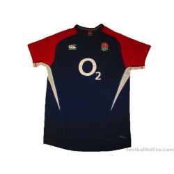 2015-16 England Rugby Canterbury Training Gym Shirt