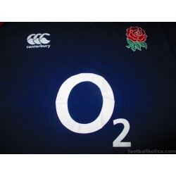 2015-16 England Rugby Canterbury Training Gym Shirt