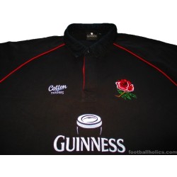2007-09 England Rugby Cotton Traders Guinness Shirt