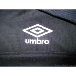 2021-22 England Rugby Umbro Carbon Polo Shirt