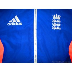 2015-16 England Cricket Adidas Player Issue Anthem Track Jacket