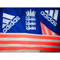 2015-16 England Cricket Adidas Player Issue Anthem Track Jacket