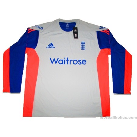 2015 16 England Cricket Player Issue Training Top NEW