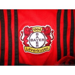 2007-08 Bayer Leverkusen Adidas Home Shirt Kiessling #11