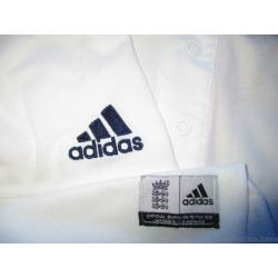 2008-10 England Cricket Adidas Test Jersey