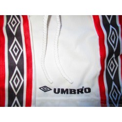 1998-00 Umbro 'Manchester United' Home Shorts