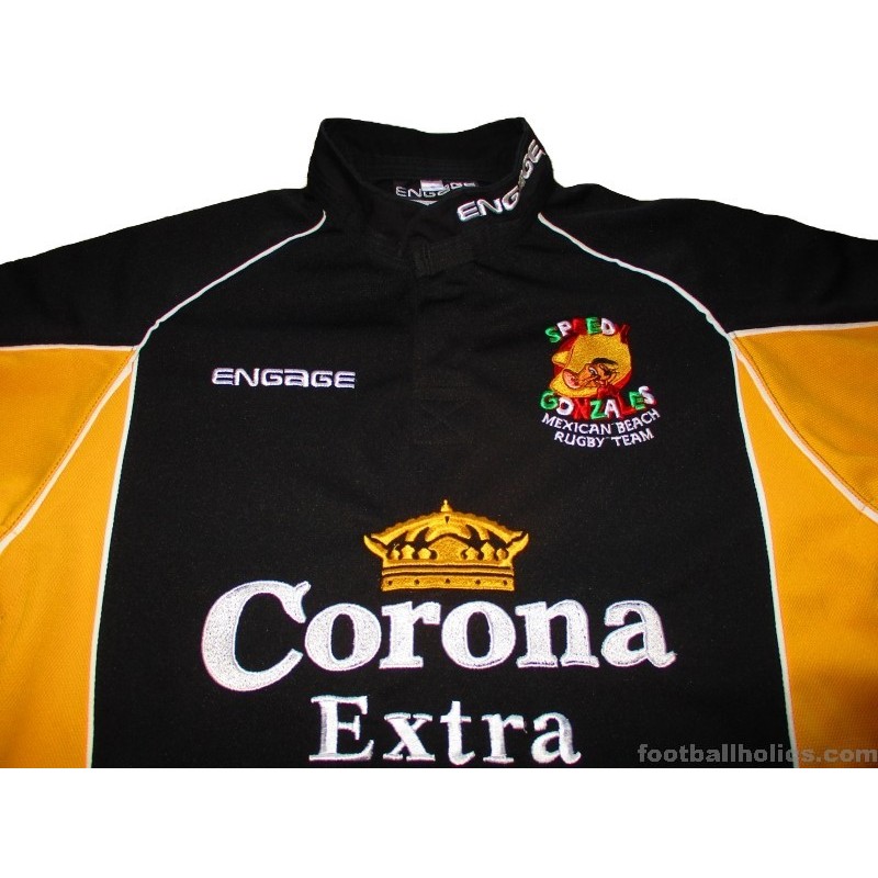 2007-09 Mexican Beach Rugby Engage Teamwear 'Speedy Gonzales' Player Issue Away Jersey