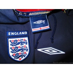 2005-07 England Umbro Home Shorts