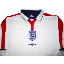 2003-05 England Umbro Home Shirt