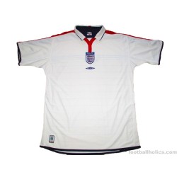 2003-05 England Umbro Home Shirt