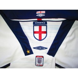 2003-05 England Umbro Home Shirt