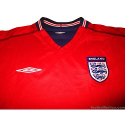 2002-04 England Umbro Away Shirt