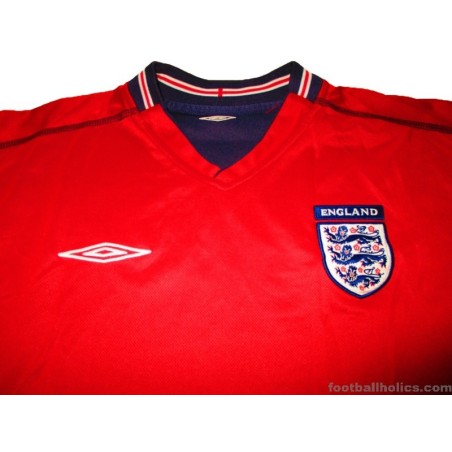 2002-04 England Umbro Away Shirt