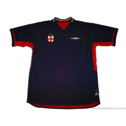 2002-04 England Umbro Away Shirt