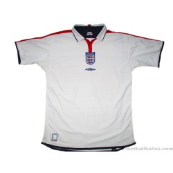 2003-05 England Umbro Home Shirt