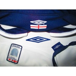 2003-05 England Umbro Home Shirt