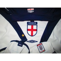 2003-05 England Umbro Home Shirt