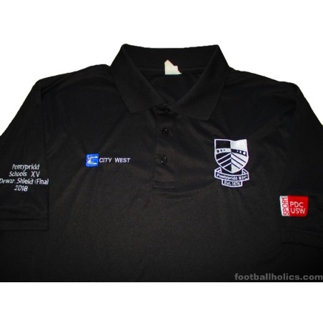 2018 Pontypridd RFC 'Dewar Shield Final' AWDis Player Issue Shirt (v Llanelli)