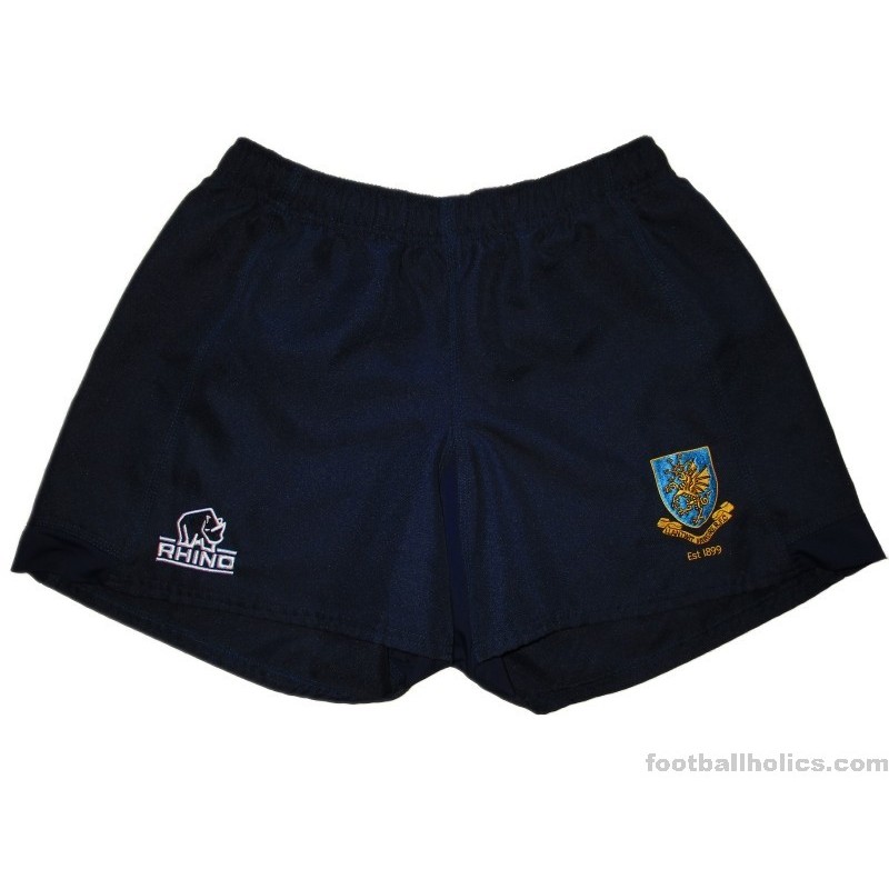 2017-20 Llantwit Fardre RFC Rhino Match Worn Home Shorts