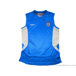 2005-06 England Umbro Training Vest