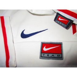 1999-01 England Rugby Nike Home L/S Shirt