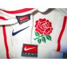 1999-01 England Rugby Nike Home L/S Shirt