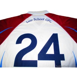 2012-16 Law School GAA (Scoil Dlí) O'Neills Match Worn Away Jersey #24