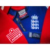 2004-06 England Cricket Admiral Player Issue 1/2 Zip Training Fleece Top