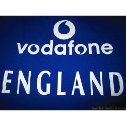 2002-05 England Cricket Admiral Player Issue Sweat Top