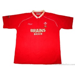 2006-08 Wales Rugby Reebok Home Shirt