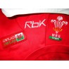 2006-08 Wales Rugby Reebok Home Shirt