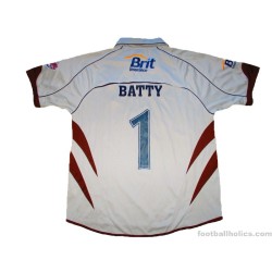 2007 Surrey Brown Caps Surridge Match Worn Twenty20 Shirt Batty #1