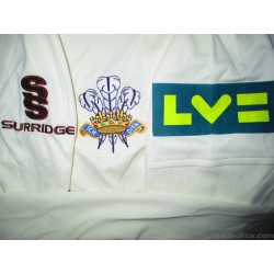 2013-14 Surrey Cricket Surridge Match Worn First Class Shirt Meaker #18